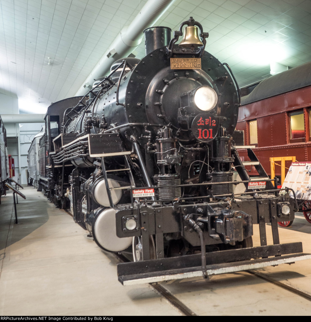 U.S. Army steam locomotive 101 - The General Pershing